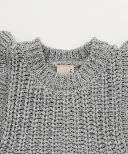 petit main / プティマイン ミニ丈・ひざ丈ワンピース | 【リンク】ベストつきワンピース | 詳細10