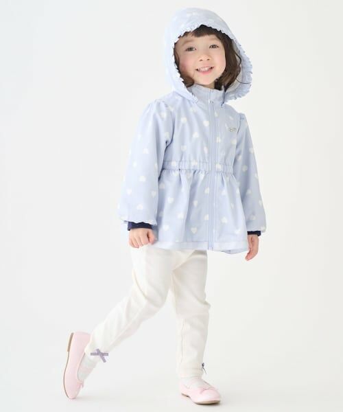 petit main / プティマイン ブルゾン | 【撥水加工】ペプラムウィンブレ | 詳細4