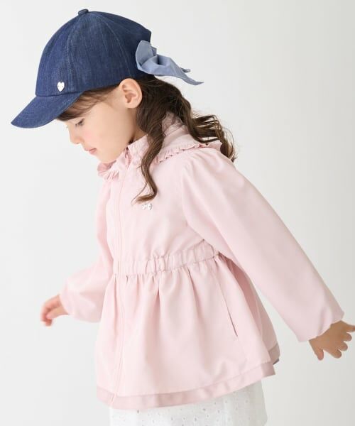 petit main / プティマイン ブルゾン | 【撥水加工】ペプラムウィンブレ | 詳細5