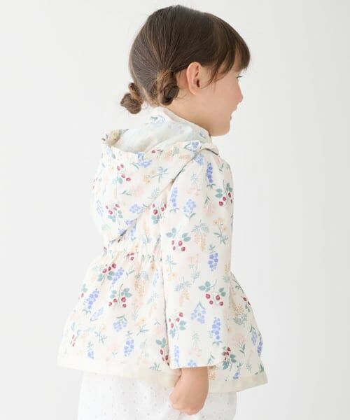 petit main / プティマイン ブルゾン | 【撥水加工】ペプラムウィンブレ | 詳細7