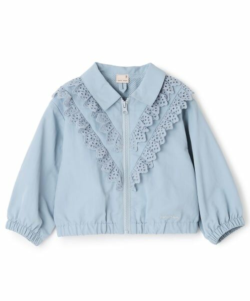 petit main / プティマイン ブルゾン | レースフリルブルゾン | 詳細5