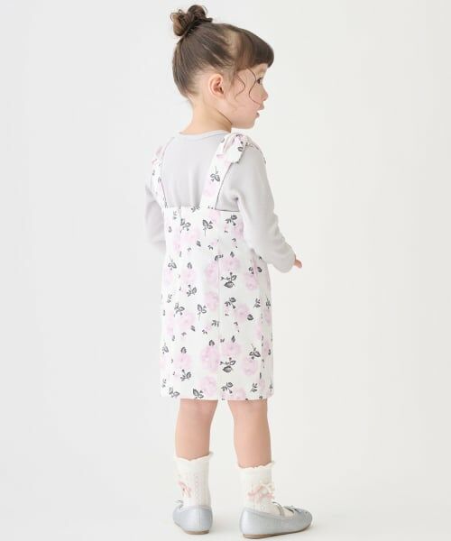 petit main / プティマイン ミニ丈・ひざ丈ワンピース | 【リンク】肩リボンジャンスカセット | 詳細2