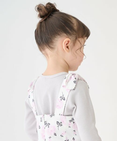 petit main / プティマイン ミニ丈・ひざ丈ワンピース | 【リンク】肩リボンジャンスカセット | 詳細3