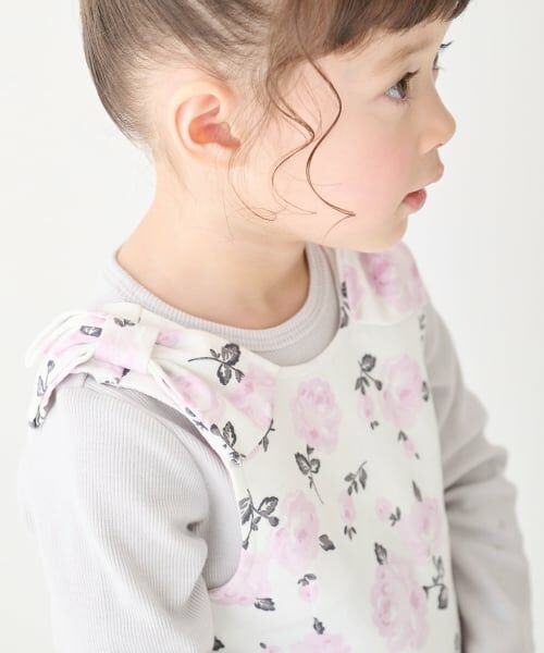 petit main / プティマイン ミニ丈・ひざ丈ワンピース | 【リンク】肩リボンジャンスカセット | 詳細4