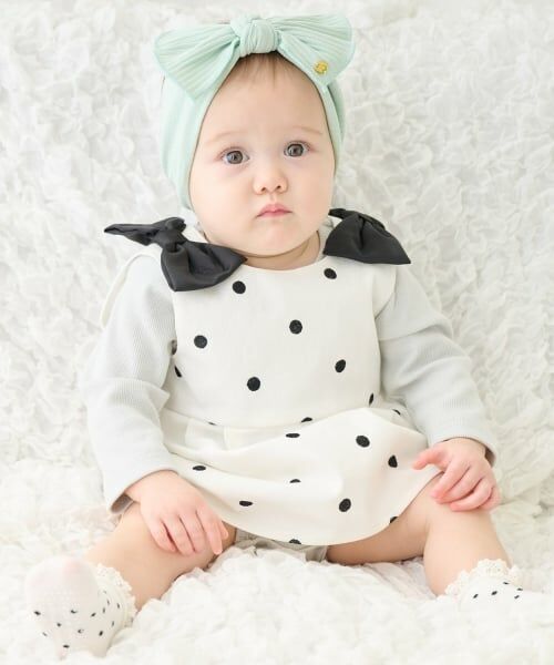 petit main / プティマイン ミニ丈・ひざ丈ワンピース | 【リンク】肩リボンジャンスカセット | 詳細5