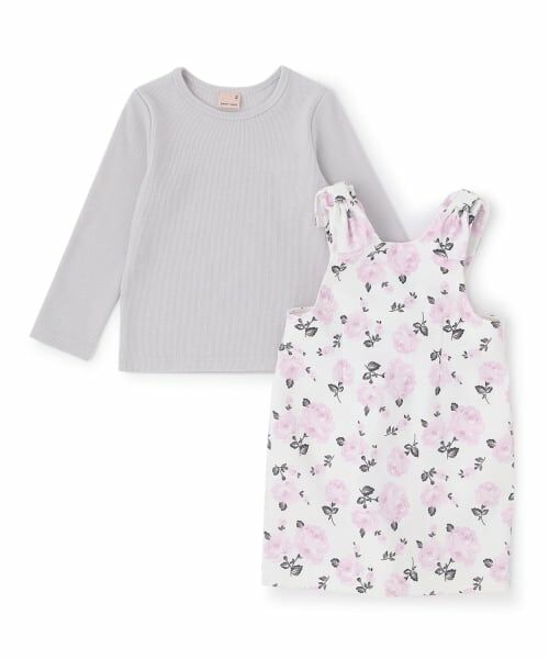 petit main / プティマイン ミニ丈・ひざ丈ワンピース | 【リンク】肩リボンジャンスカセット | 詳細8