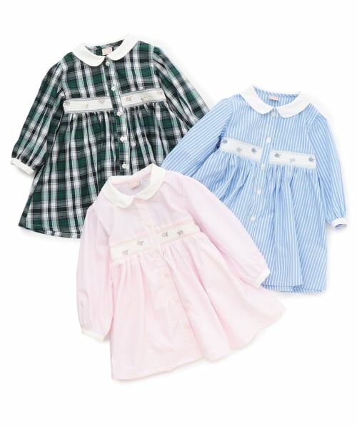 petit main / プティマイン ミニ丈・ひざ丈ワンピース | 【リンク】シャツワンピース | 詳細17