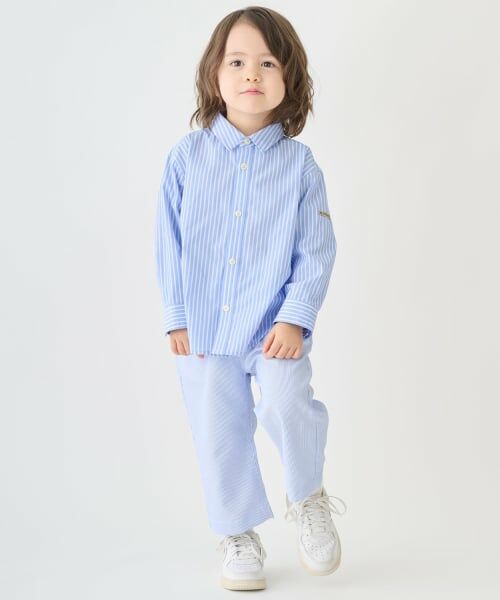 petit main / プティマイン ミニ丈・ひざ丈ワンピース | 【リンク】シャツワンピース | 詳細5