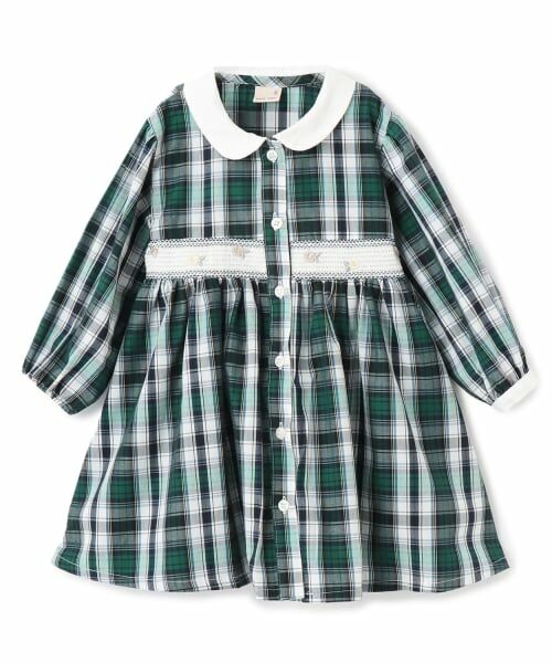 petit main / プティマイン ミニ丈・ひざ丈ワンピース | 【リンク】シャツワンピース | 詳細8