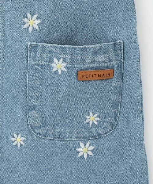 petit main / プティマイン ミニ丈・ひざ丈ワンピース | 花刺しゅうジャンスカ | 詳細6