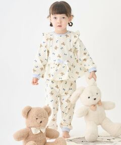 petit main / プティマイン ルームウェア | GIRLSスムースパジャマ