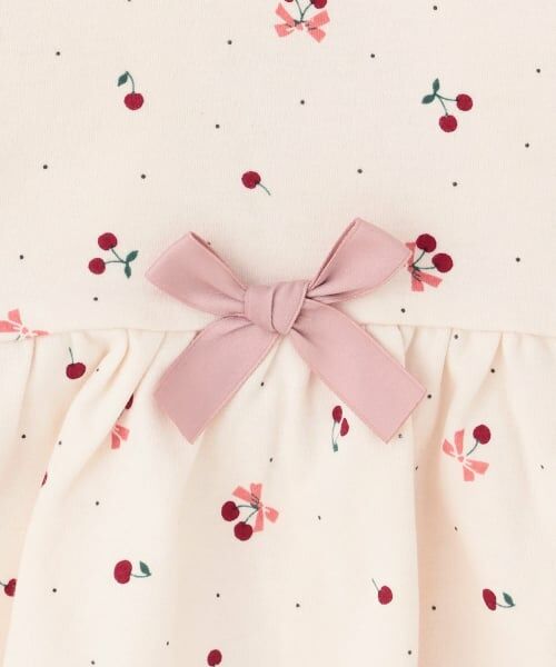 petit main / プティマイン ルームウェア | GIRLSスムースパジャマ | 詳細10