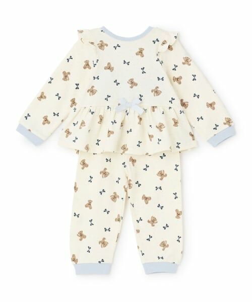 petit main / プティマイン ルームウェア | GIRLSスムースパジャマ | 詳細4