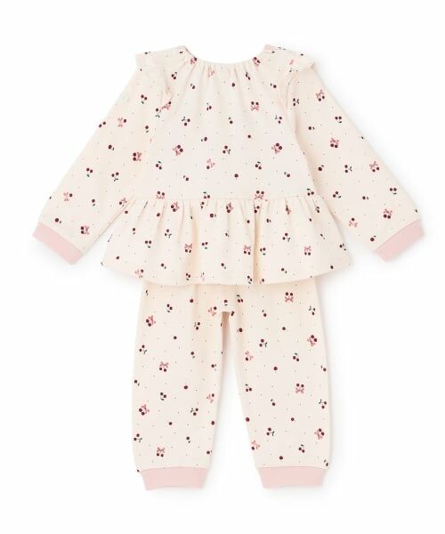 petit main / プティマイン ルームウェア | GIRLSスムースパジャマ | 詳細6