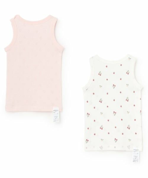 petit main / プティマイン その他インナー・ルームウェア | 【弱酸性】女児タンク肌着2P | 詳細1
