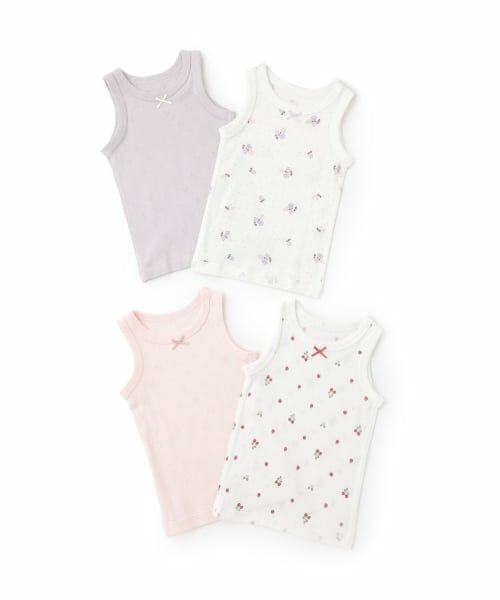 petit main / プティマイン その他インナー・ルームウェア | 【弱酸性】女児タンク肌着2P | 詳細6