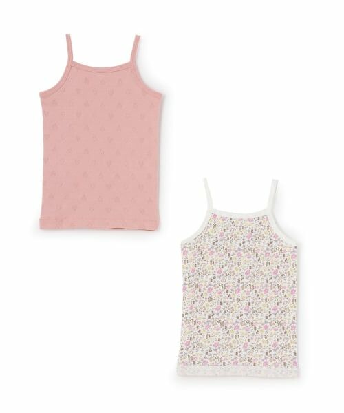 petit main / プティマイン その他インナー・ルームウェア | 【弱酸性】女児キャミ肌着2P | 詳細1
