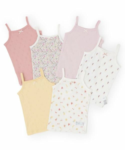 petit main / プティマイン その他インナー・ルームウェア | 【弱酸性】女児キャミ肌着2P | 詳細9