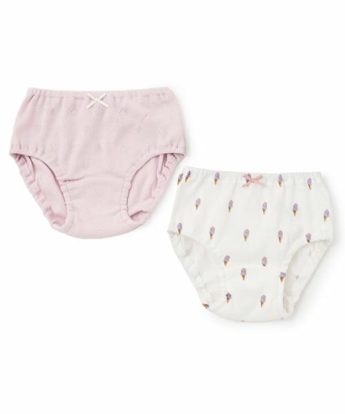 petit main / プティマイン ショーツ | 【弱酸性】女児ショーツ(ピンク)