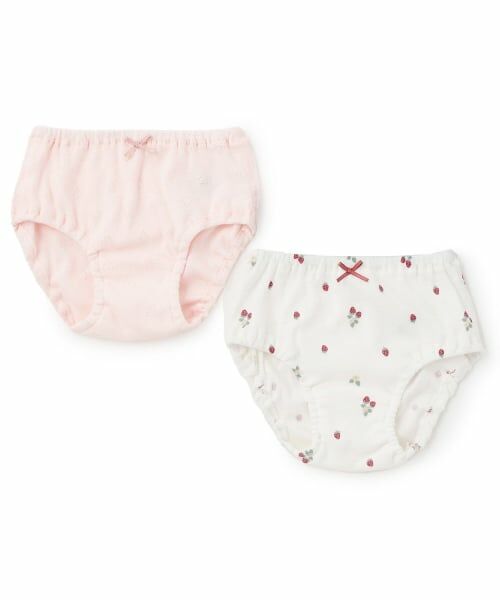 petit main / プティマイン ショーツ | 【弱酸性】女児ショーツ(ライト ピンク)