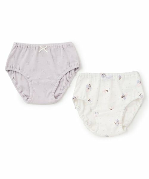 petit main / プティマイン ショーツ | 【弱酸性】女児ショーツ(ラベンダー)