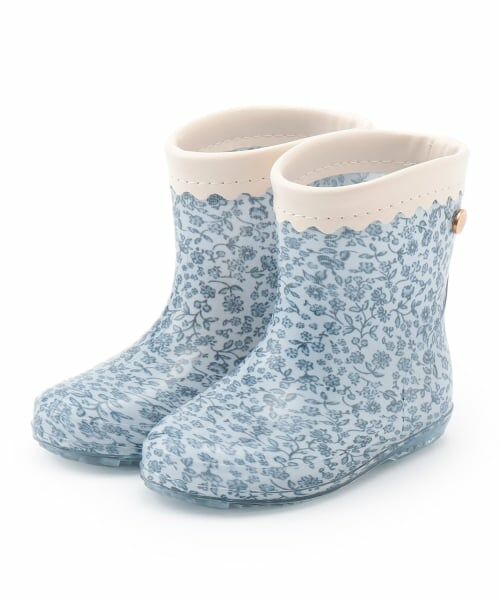 petit main / プティマイン レインシューズ | アソートレインブーツ（ブルー）