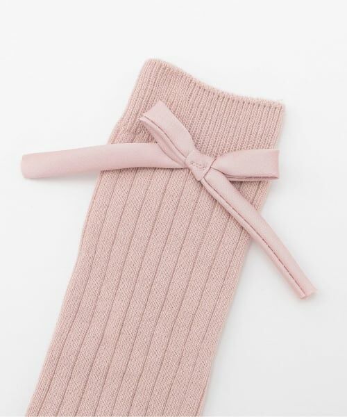 petit main / プティマイン ソックス | リボンハイソックス | 詳細1