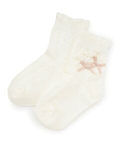 petit main / プティマイン ソックス | メニーリボンクルーソックス