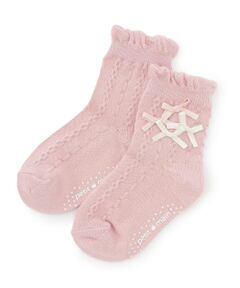 petit main / プティマイン ソックス | メニーリボンクルーソックス