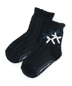 petit main / プティマイン ソックス | メニーリボンクルーソックス