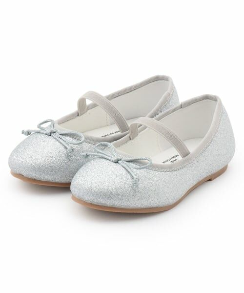 petit main / プティマイン パンプス | 【フォーマル】バレエシューズ（シルバー）