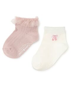 petit main / プティマイン ソックス | バレエショートソックス2P