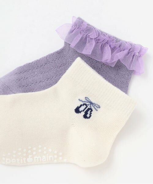 petit main / プティマイン ソックス | バレエショートソックス2P | 詳細1