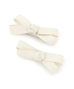petit main / プティマイン ヘアピン | リボンヘアクリップ2P