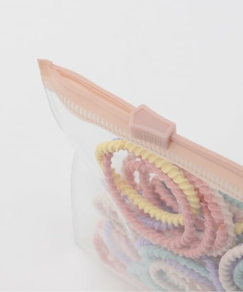 petit main / プティマイン ヘアゴム・シュシュ | ポーチ入りヘアゴムセット/L | 詳細2