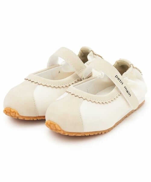 petit main / プティマイン ビジネス・ドレスシューズ | ワンストラップシューズ（ECRU(キナリ)）