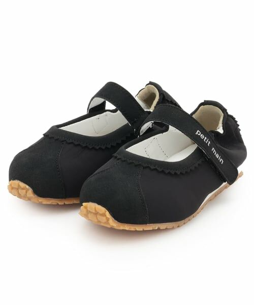 petit main / プティマイン ビジネス・ドレスシューズ | ワンストラップシューズ（黒）