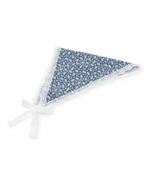 petit main / プティマイン カチューシャ・カチューム・その他 | レースつきバブーシュカ/L | 詳細2