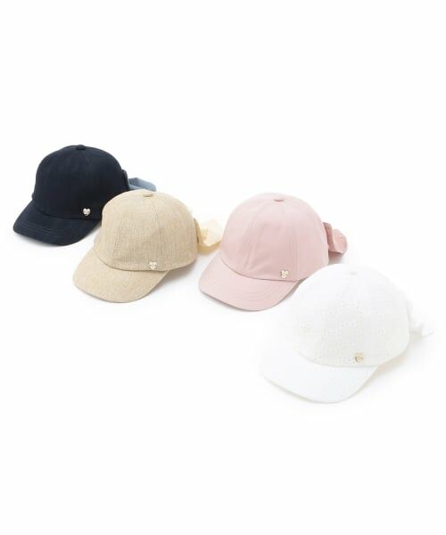 petit main / プティマイン キャップ | 【UV加工】日よけリボンキャップ | 詳細15