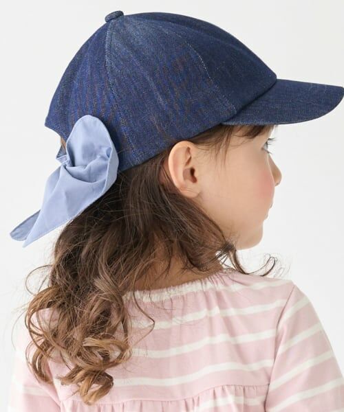 petit main / プティマイン キャップ | 【UV加工】日よけリボンキャップ | 詳細3