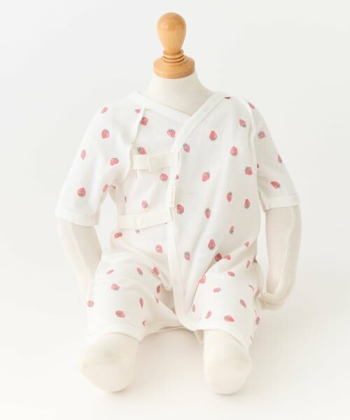 petit main / プティマイン 肌着 | 【弱酸性】コンビ肌着（ライト ピンク）