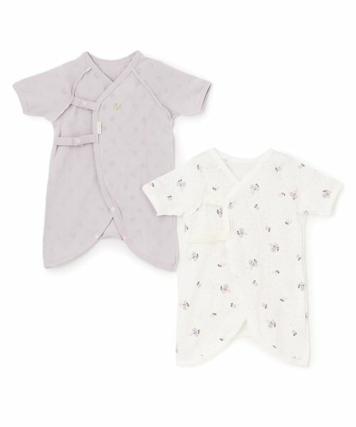 petit main / プティマイン 肌着 | 【弱酸性】コンビ肌着（ラベンダー）