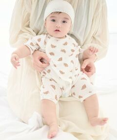 petit main / プティマイン ロンパース | 【弱酸性】7分袖2WAYオール