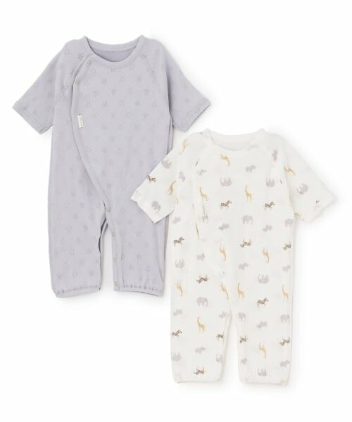 petit main / プティマイン ロンパース | 【弱酸性】7分袖2WAYオール | 詳細4