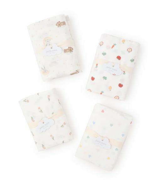 petit main / プティマイン ベビー・キッズウエア | ガーゼおくるみ | 詳細4