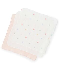 petit main / プティマイン ベビー・キッズグッズ | ガーゼ小3P