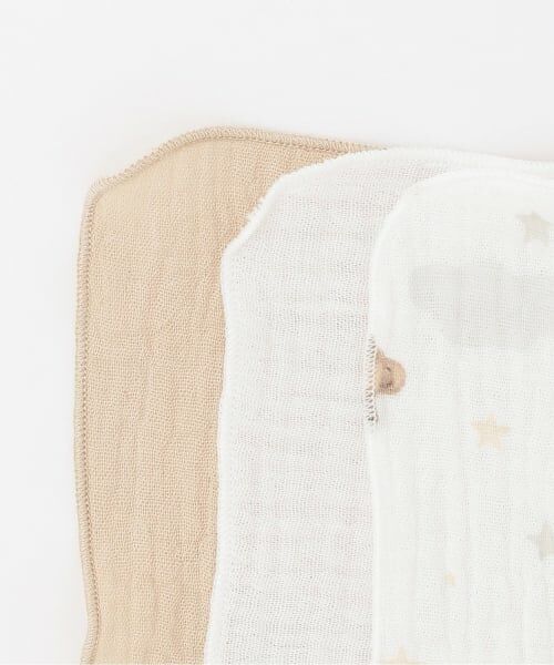 petit main / プティマイン ベビー・キッズグッズ | ガーゼ小3P | 詳細2