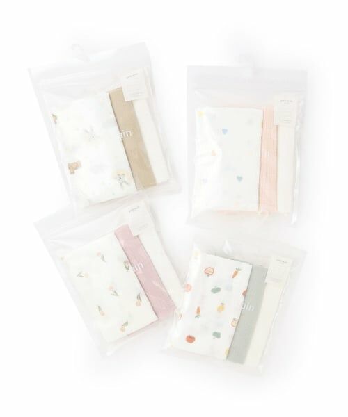 petit main / プティマイン ベビー・キッズグッズ | ガーゼ大3P | 詳細6