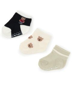 petit main / プティマイン ベビー・キッズウエア | BABY3Pソックス