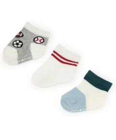 petit main / プティマイン ベビー・キッズウエア | BABY3Pソックス
